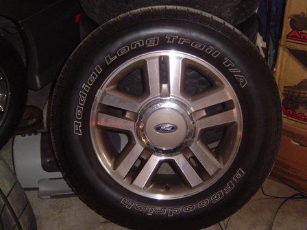 FS 2005 Ford F-150 18" Factory Wheels & Tires - LS1TECH